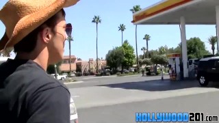 Behind the scenes video of Krys Perez and Brice Carson