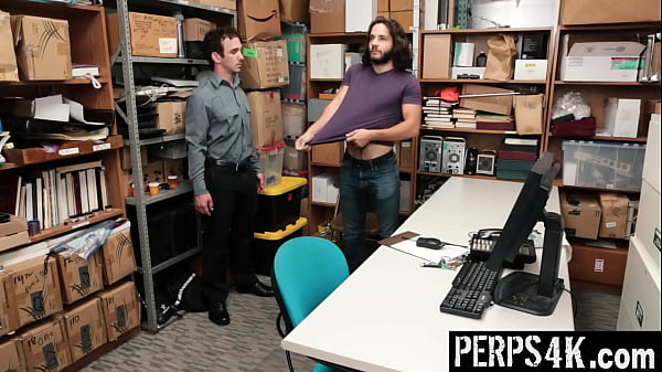 Handsome Punk Gets Picked Up by Security and Must Prove His Innocence with a Strip Search – Perps4k