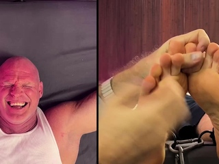Hunk Turned Pink From Intense Tickles