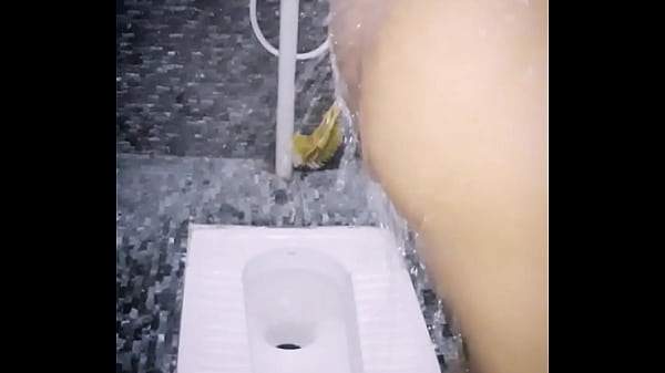 Thick ass boy bathing