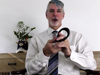 DILF Teases His Cock With Vibrating Toys