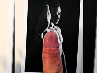 Cumtribute to Dustin Schermaul (str8 guy)