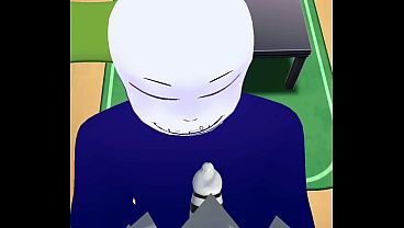 Gay sans blowjob vrchat
