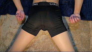 Homemade young twink boy taking huge pink dildo