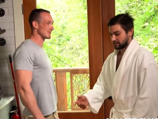 NAKEDSWORD Johnny Rapid Gets Jackson Cooper Surprise Fuck