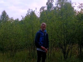 Outdoor Twink Peeing in the Woods