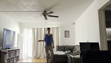 Twink Slides Down Dildo in Shower as Solo Model