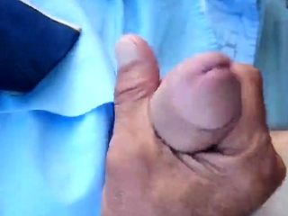 Big Dick Outdoor Handjob