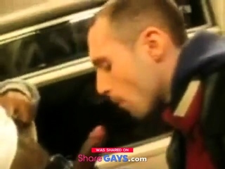 Black Cock Blowjob in the Subway – Amateur Big Dick Action