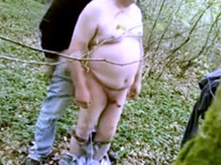 Chubby Gay Dad Gets Blown in the Woods