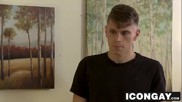 Cute twink Troy Accola riding Noah Donovan’s big black cock