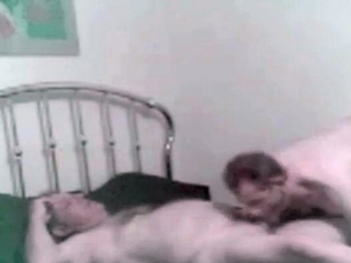 Grandpa Bill and I Play on the Bed