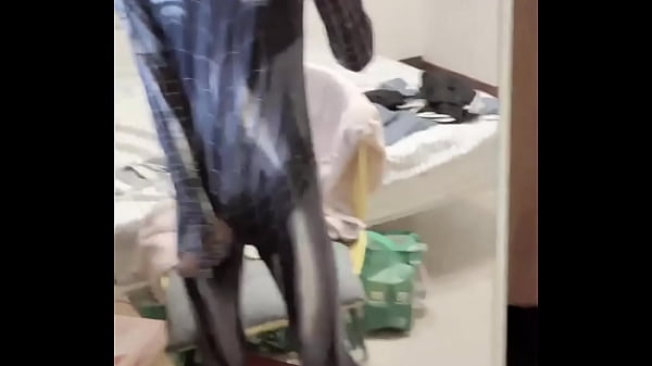 Sexy gay teen masturbates like Spider-Man