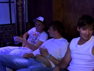 Slutty males make a avid homosexual sex party to remember