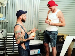 TRAILERTRASHBOYS Buck Richards And Andrew Delta Bareback