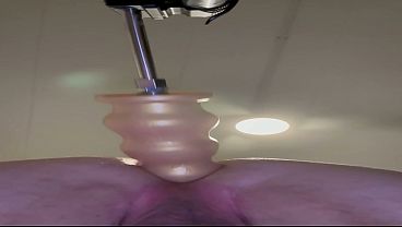 Under-Balls Dildo Machine Drill – Deep Anal Tease