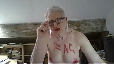 Sissy slag Sarah’s  exposure humiliation – is it male or female? Only knows that it  just craves cock up its shithole